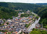 Panorámica de Vianden. Luxemburgo.