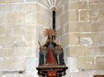 Imagen de la Virgen en el Monasterio de Vallbona.