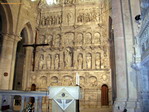 Altar mayor del Monasterio de Poblet. Tarragona