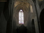 Vidriera de la Iglesia del Monasterio de Santes Creus. Tarragona