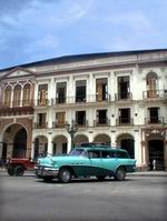 Arquitectura típica en La Habana.