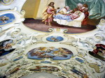 Pinturas en bóveda del Castillo de Bojnice.