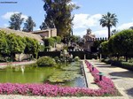 Murallas y entrada del Alcázar desde los jardines - Córdoba