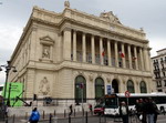 Rue La Canebière. Edificio de la Bolsa y Cámara de Comercio. Marsella.