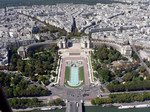 Vista de París desde la Torre Eiffel