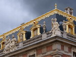 Detalle de la cubierta del Palacio de Versalles.