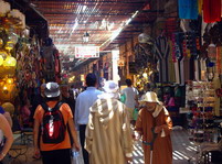 Zoco de la medina. Marrakech.