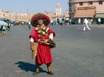 Aguador en Marrakech.