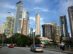 Zona moderna de la ciudad de Panamá.