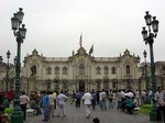 Palacio del gobierno, Lima