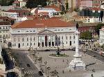 Plaza del Rossio y Teatro Nacional - Lisboa
