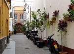 Calle peatonal. Sanlúcar de Barrameda.