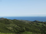 Mirador del Estrecho. Al fondo, Ceuta.