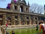 Estanque y Fuente de Mercurio en el parque del Alcázar - Sevilla