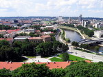 Panorámica de Vilnius. Lituania.