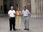 Kika, esposo y Antonio en Valencia 2.003