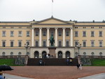 Palacio real en Oslo.